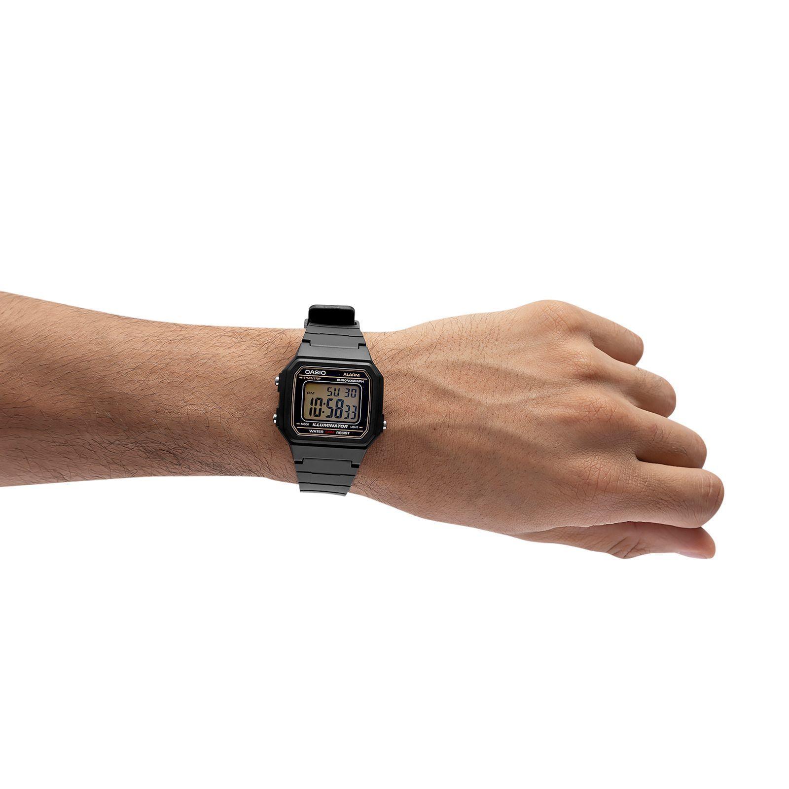 Reloj Casio W-217H-9A W217H9A Vintage Unisex Digital Resina-3