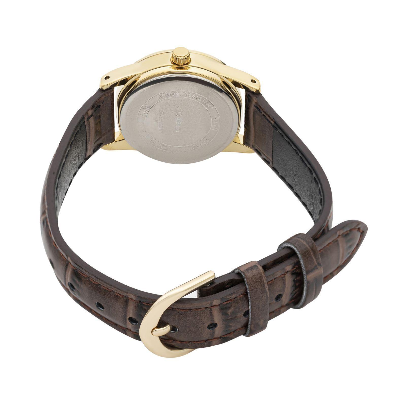 Reloj Casio LTP-V001GL-9B LTPV001GL9B Mujer Análogo Cuero Clásico-2