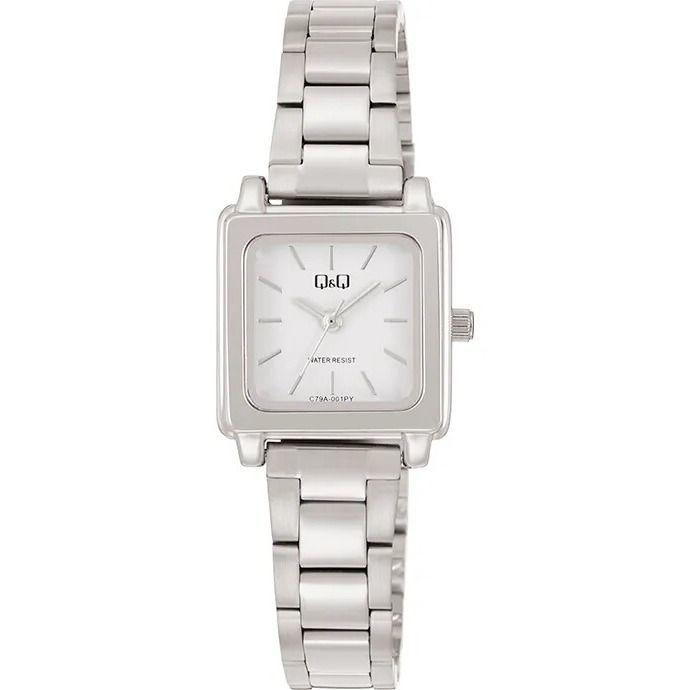 Reloj Q&Q C79A-001PY C79A001PY Mujer Análogo Acero-0