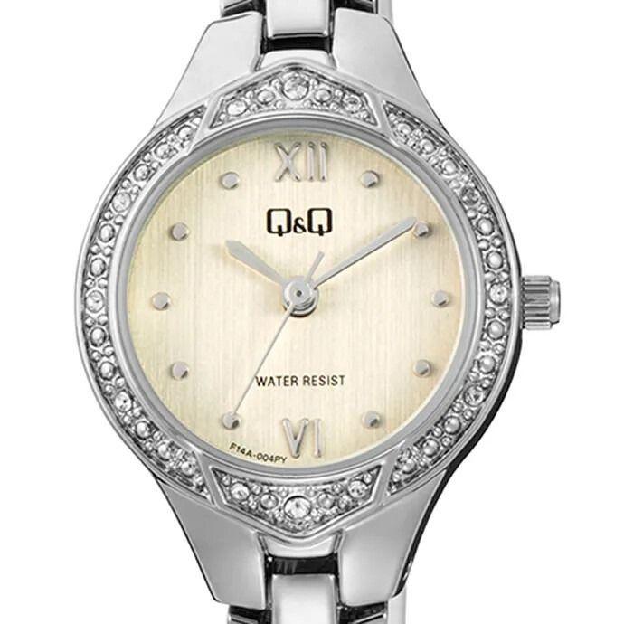 Reloj Q&Q F14A-004PY F14A004PY Mujer Análogo Acero-1