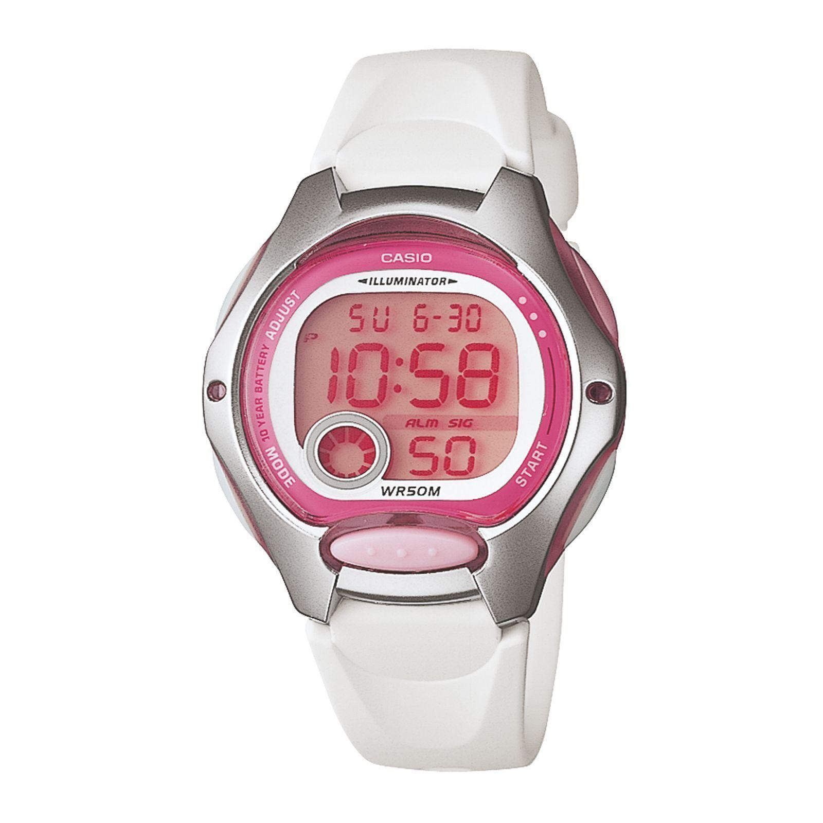 Reloj Casio LW-200-7A LW2007A Vintage Mujer Digital Resina Deportivo-0