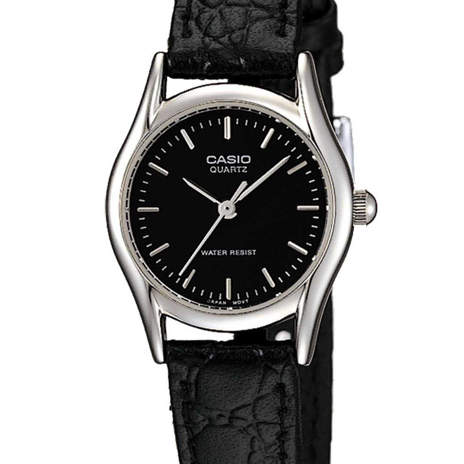 Reloj Casio LTP-1094E-1A LTP1094E1A Mujer Análogo Cuero-1