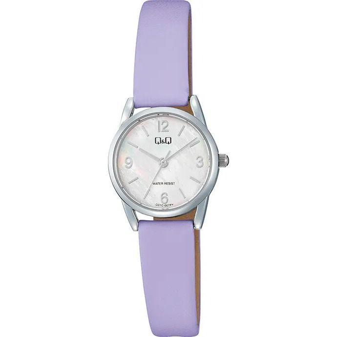 Reloj Q&Q Q31C-007PY Q31C007PY Mujer Análogo Cuero-0