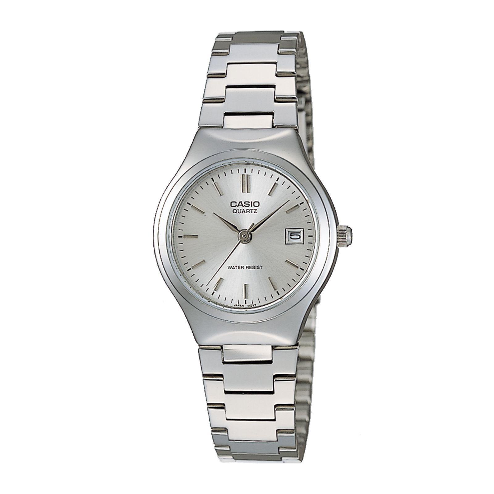 Reloj Casio LTP-1170A-7A LTP1170A7A Mujer Análogo Acero Casual-0