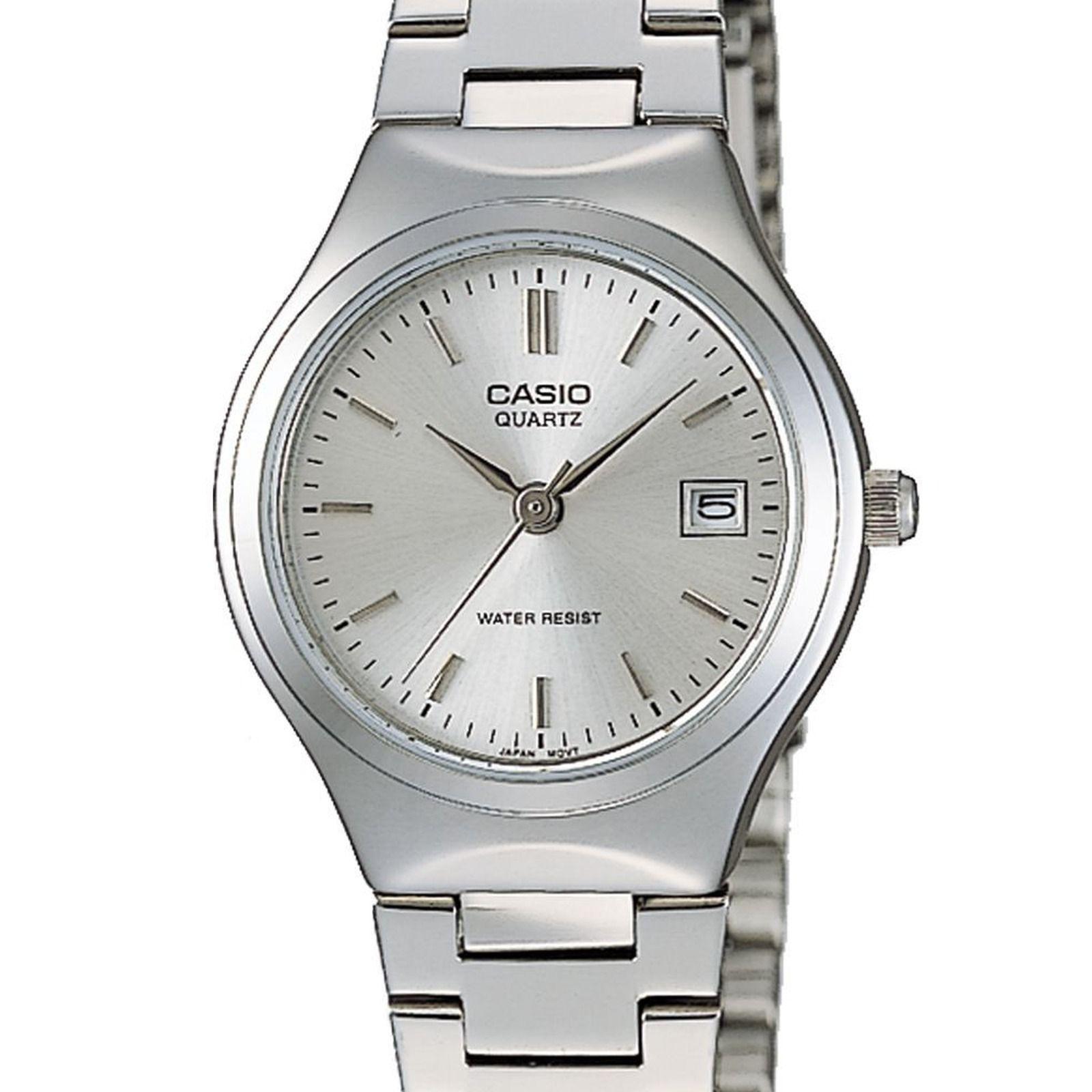 Reloj Casio LTP-1170A-7A LTP1170A7A Mujer Análogo Acero Casual-1