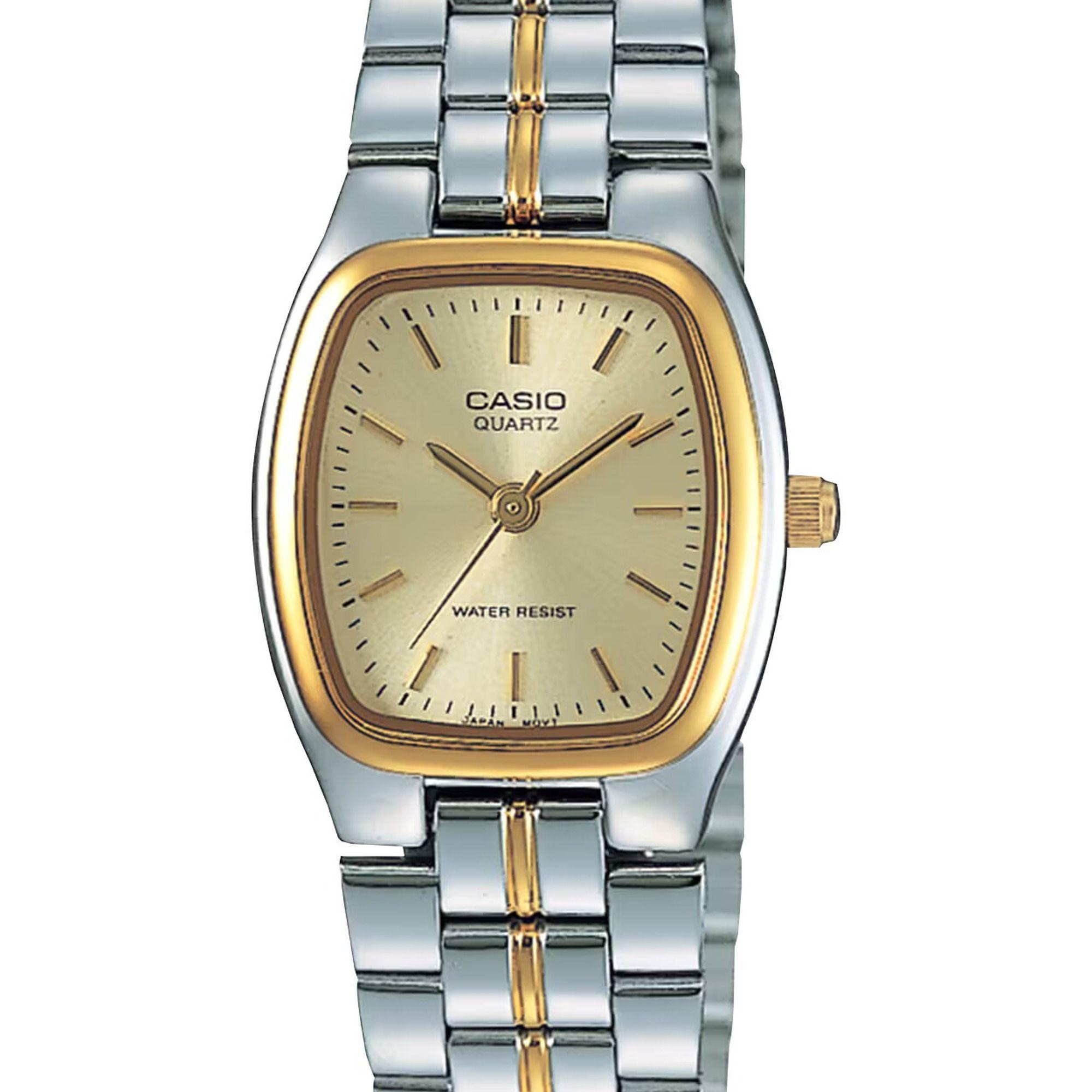 Reloj Casio LTP-1169G-9A LTP1169G9A Mujer Análogo Acero-1