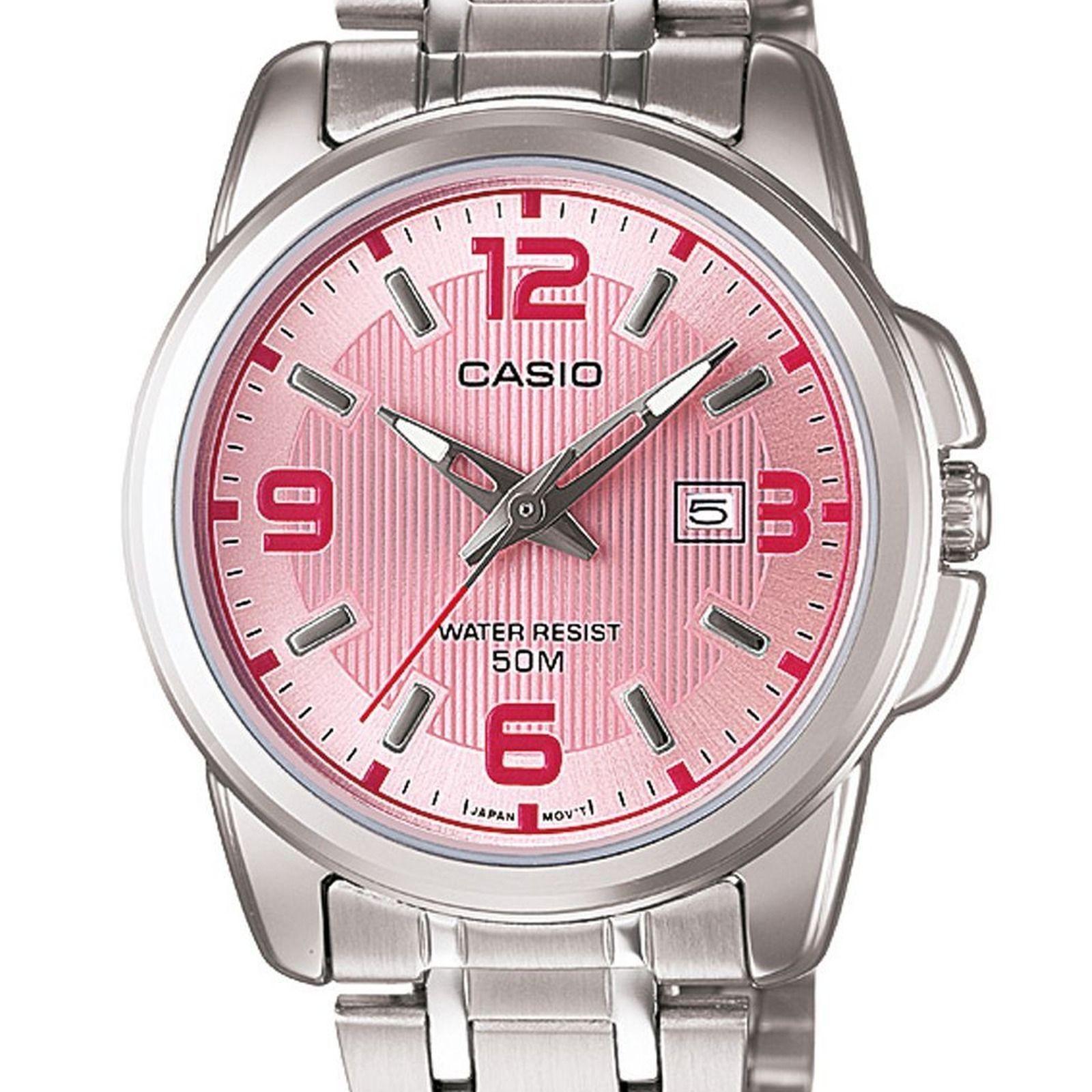 Reloj Casio LTP-1314D-5A LTP1314D5A Mujer Análogo Acero Casual-1