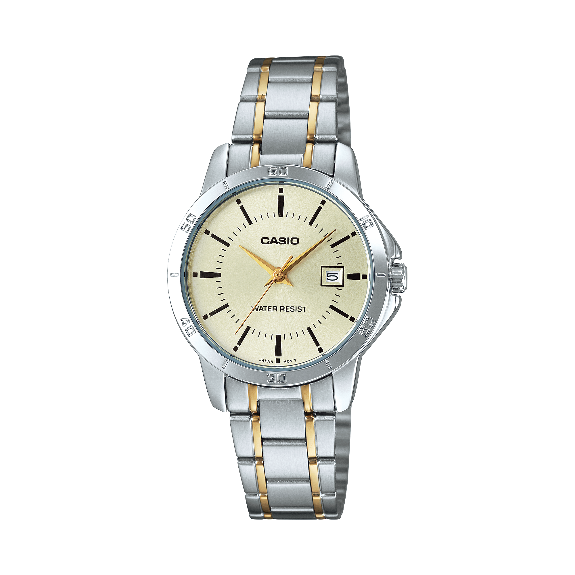 Reloj Casio LTP-V004SG-9A LTPV004SG9A Mujer Análogo Acero-0