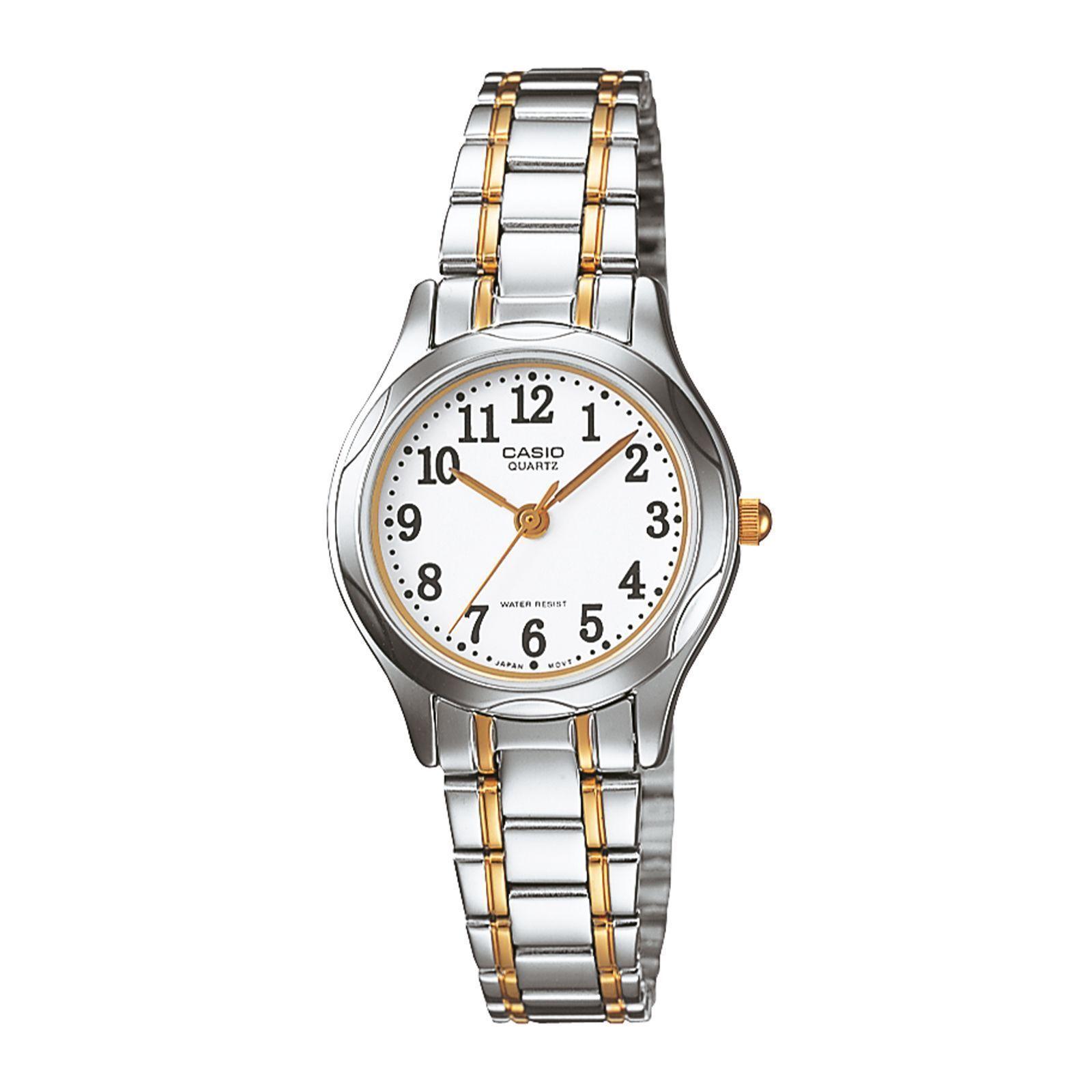 Reloj Casio LTP-1275SG-7B LTP1275SG7B Mujer Análogo Acero Clásico-0