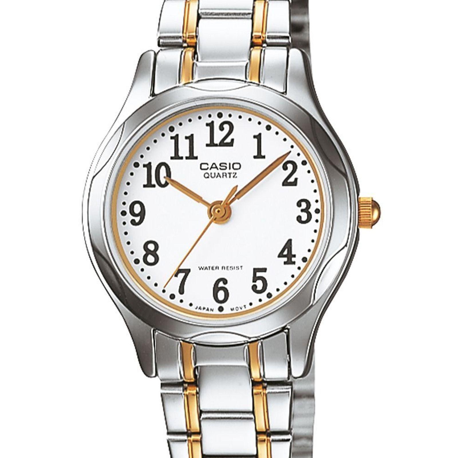 Reloj Casio LTP-1275SG-7B LTP1275SG7B Mujer Análogo Acero Clásico-1
