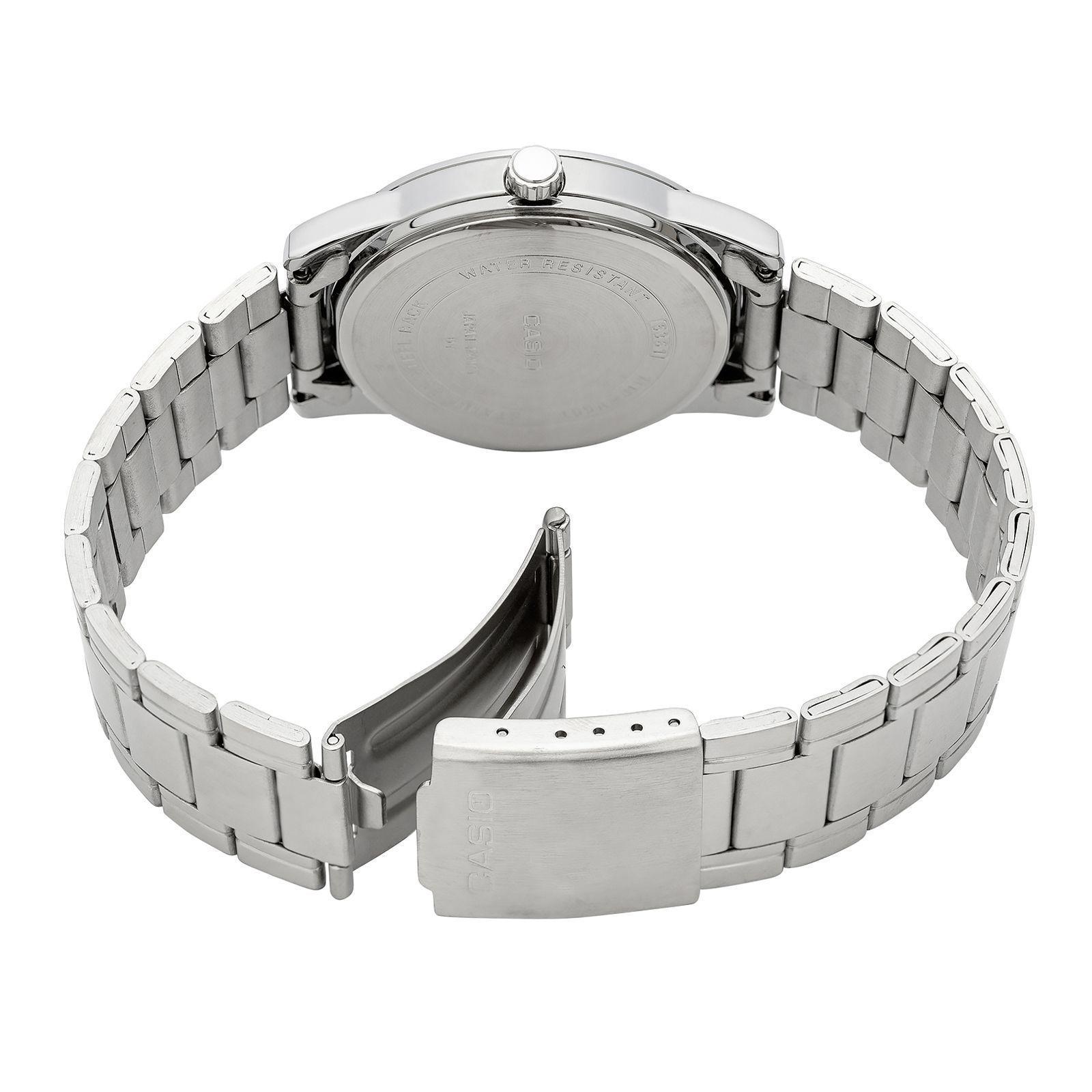 Reloj Casio MTP-V001D-7B MTPV001D7B Hombre Análogo Acero Clásico-2