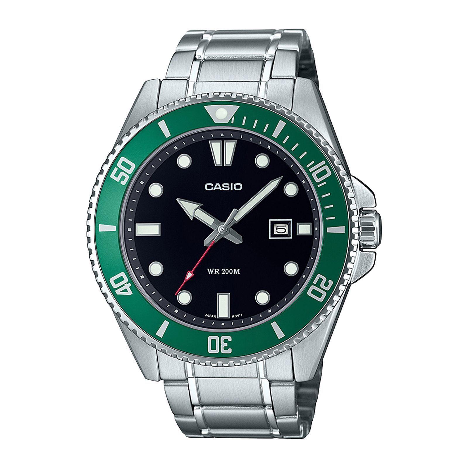 Reloj Casio MDV-107D-3A MDV107D3A Hombre Análogo-0