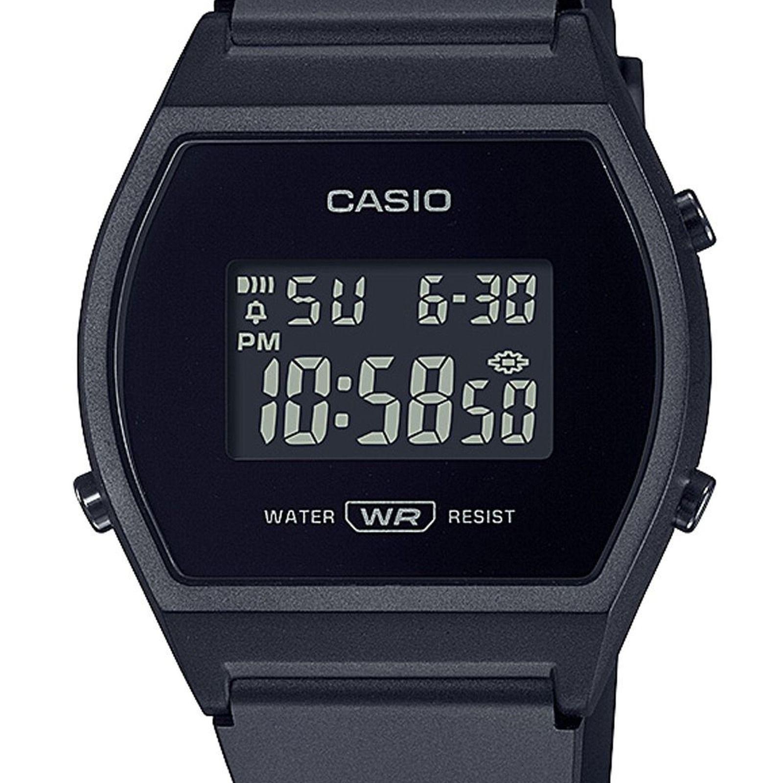 Reloj Casio LW-204-1B LW2041B Vintage Mujer Digital Resina-1