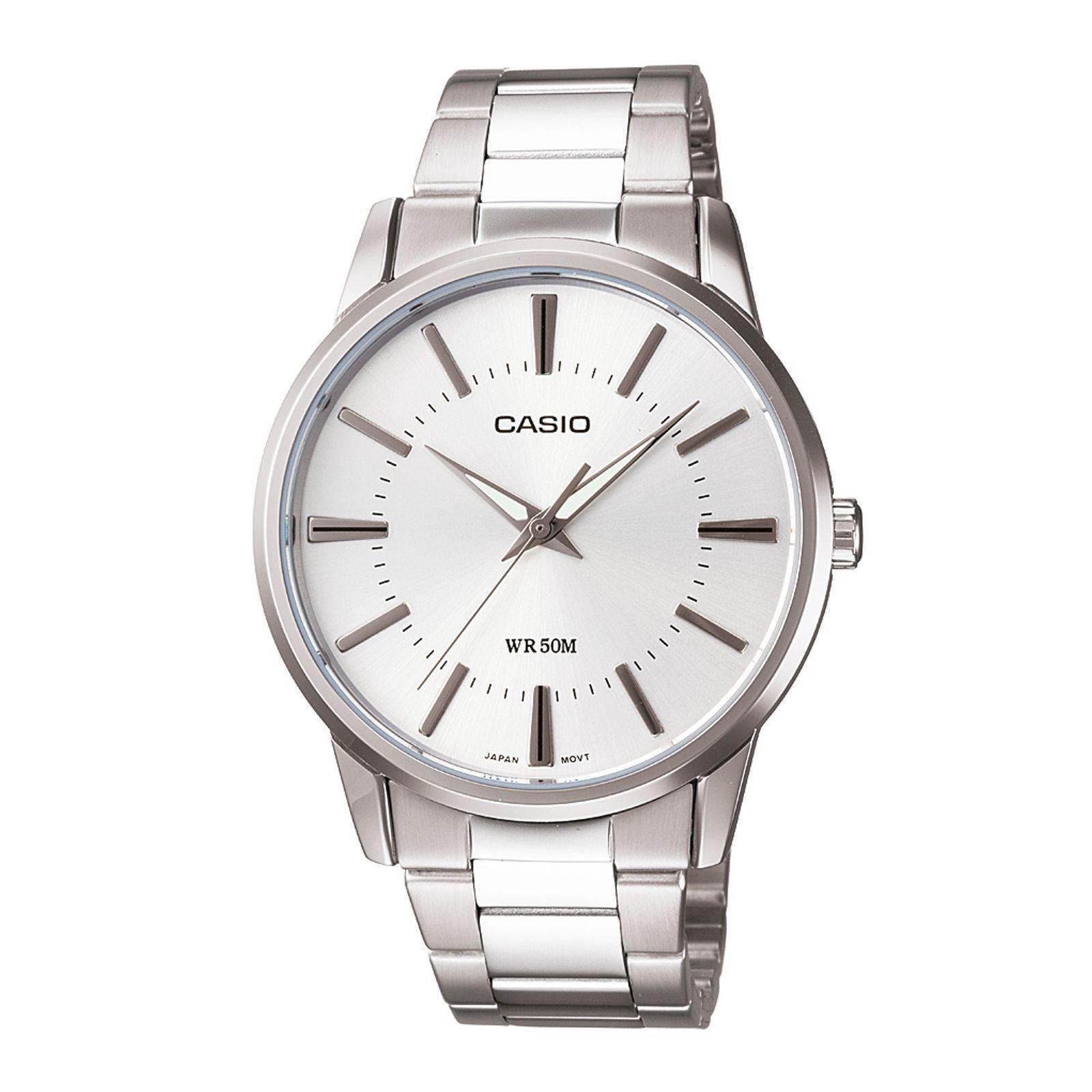 Reloj Casio MTP-1303D-7A MTP1303D7A Hombre Análogo Acero Casual-0