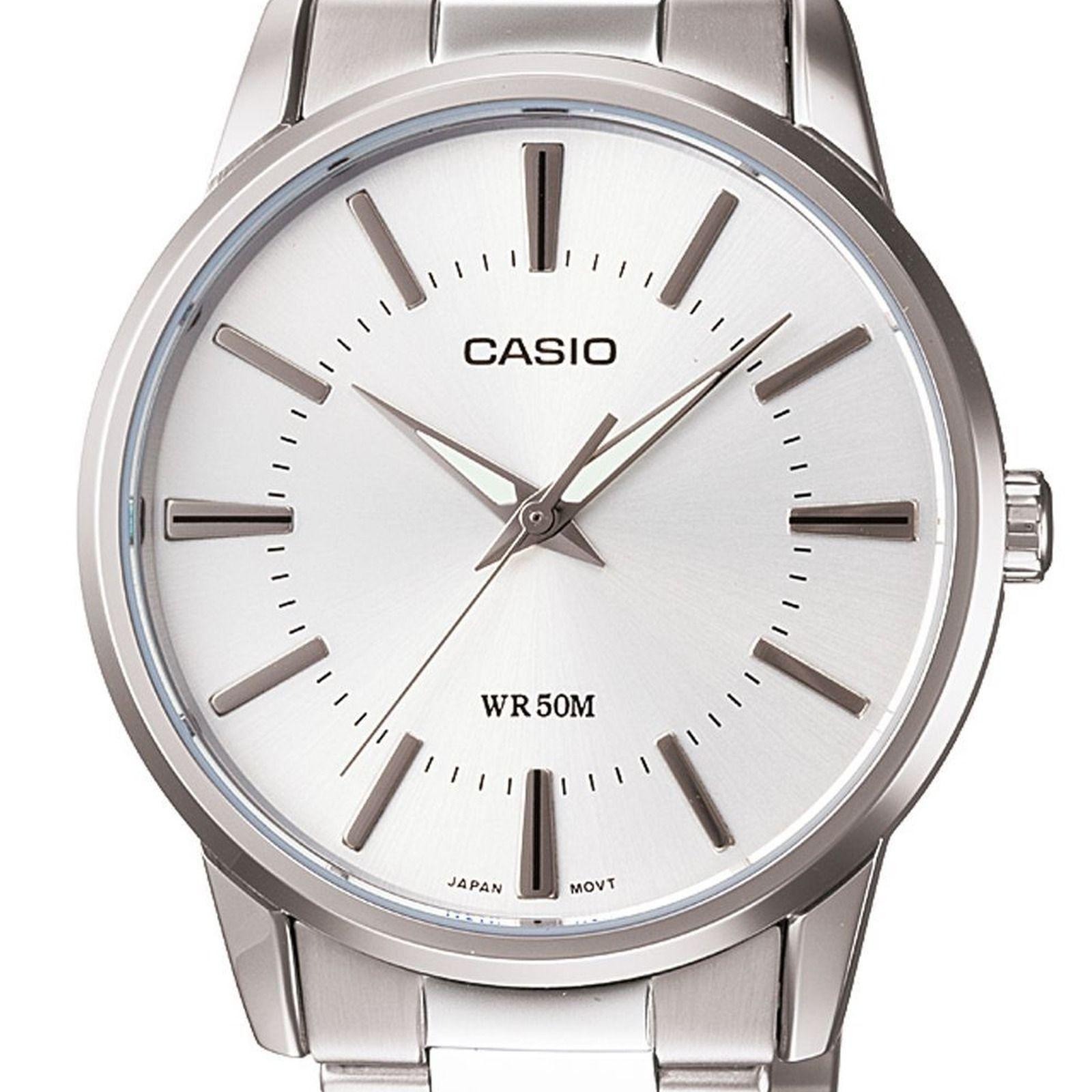 Reloj Casio MTP-1303D-7A MTP1303D7A Hombre Análogo Acero Casual-1