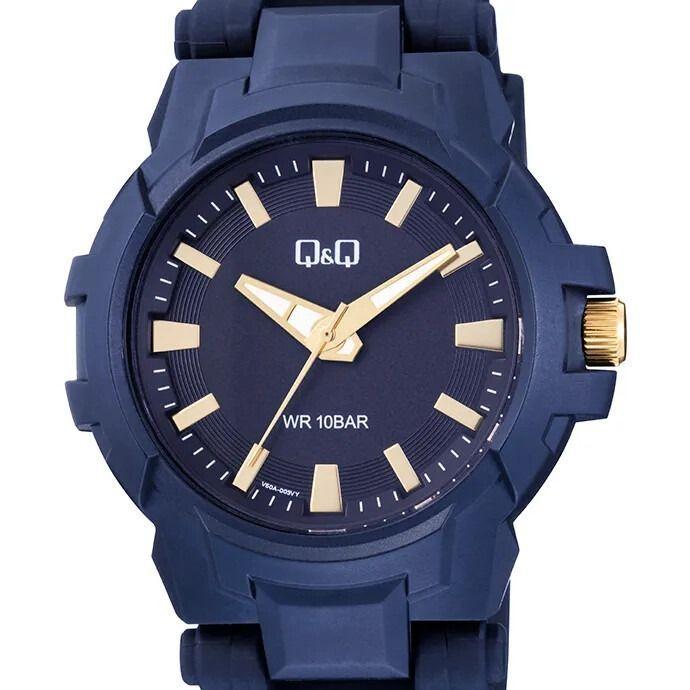 Reloj Q&Q V50A-003VY V50A003VY Hombre Análogo Resina-1