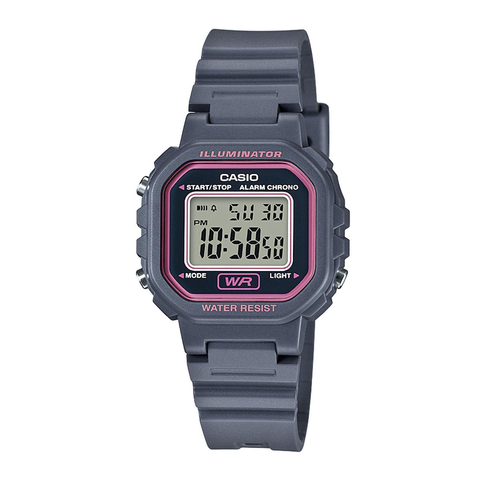 Reloj Casio LA-20WH-8A LA20WH8A Vintage Mujer Digital Resina-0