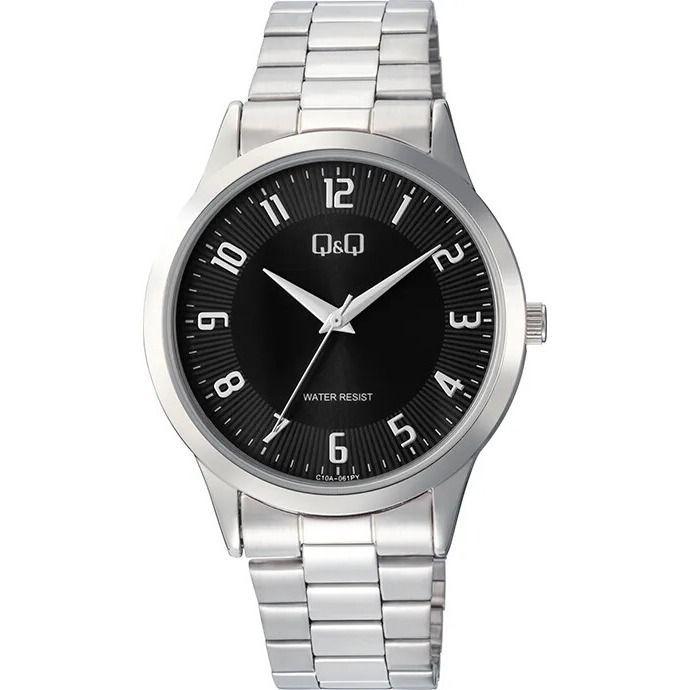 Reloj Q&Q C10A-061PY C10A061PY Hombre Análogo Acero-0