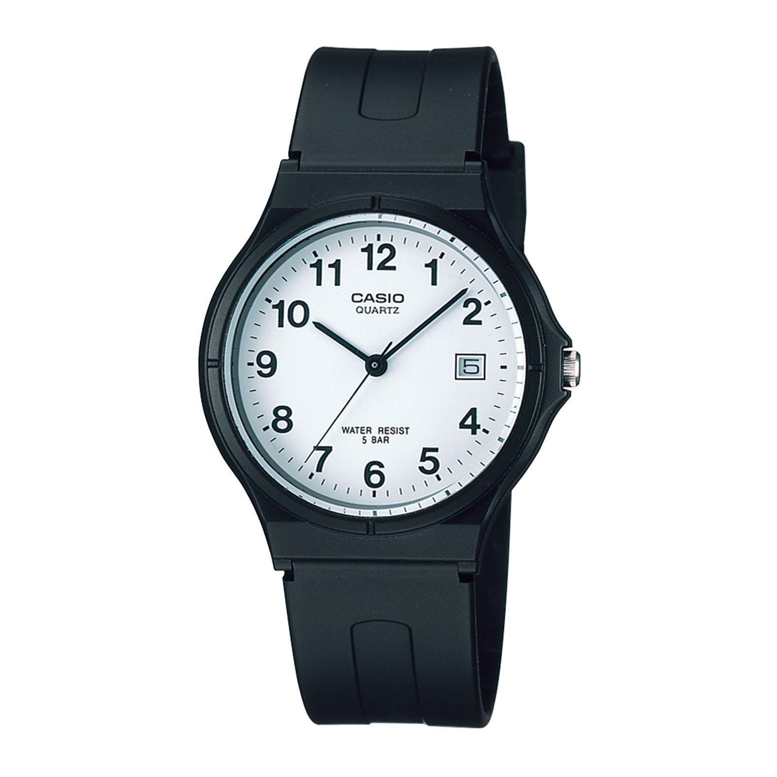 Reloj Casio MW-59-7B MW597B Hombre Análogo Resina Casual-0