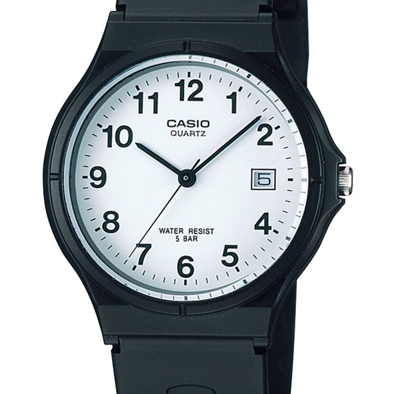 Reloj Casio MW-59-7B MW597B Hombre Análogo Resina Casual-1
