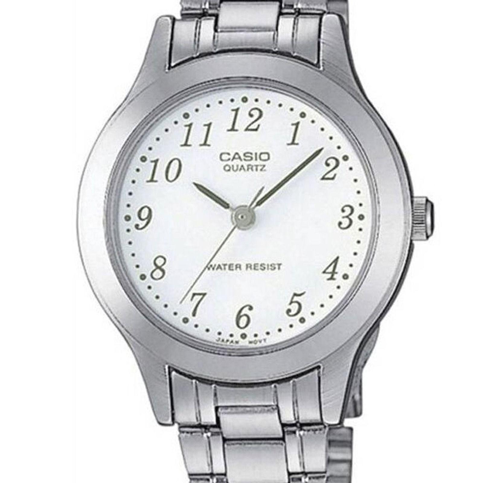 Reloj Casio LTP-1128A-7BH LTP1128A7BH Mujer Análogo Acero Clásico-1