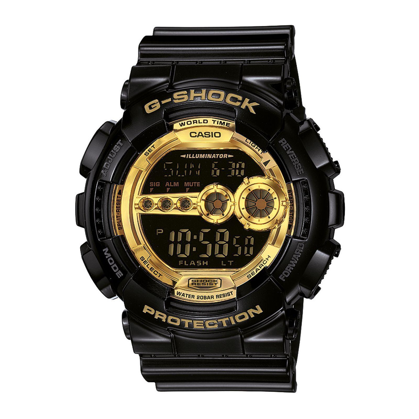 Reloj G-Shock GD-100GB-1D GD100GB1D Hombre Digital Resina Deportivo-0