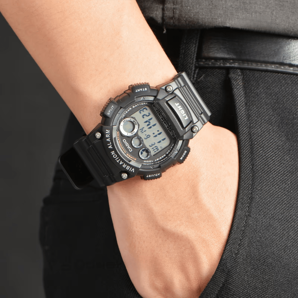 Reloj Casio W-735H-1AV W735H1AV Hombre Digital Resina Deportivo-2