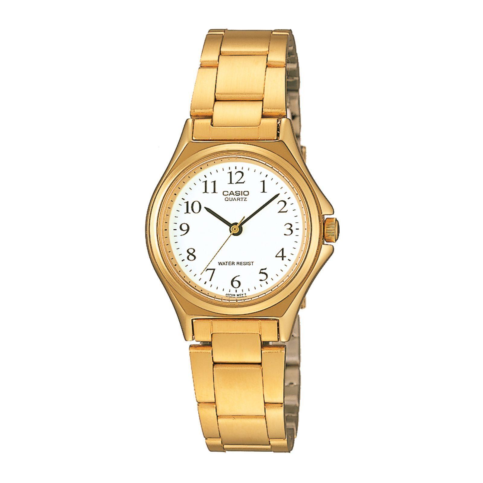 Reloj Casio LTP-1130N-7B LTP1130N7B Mujer Análogo Acero Clásico-0