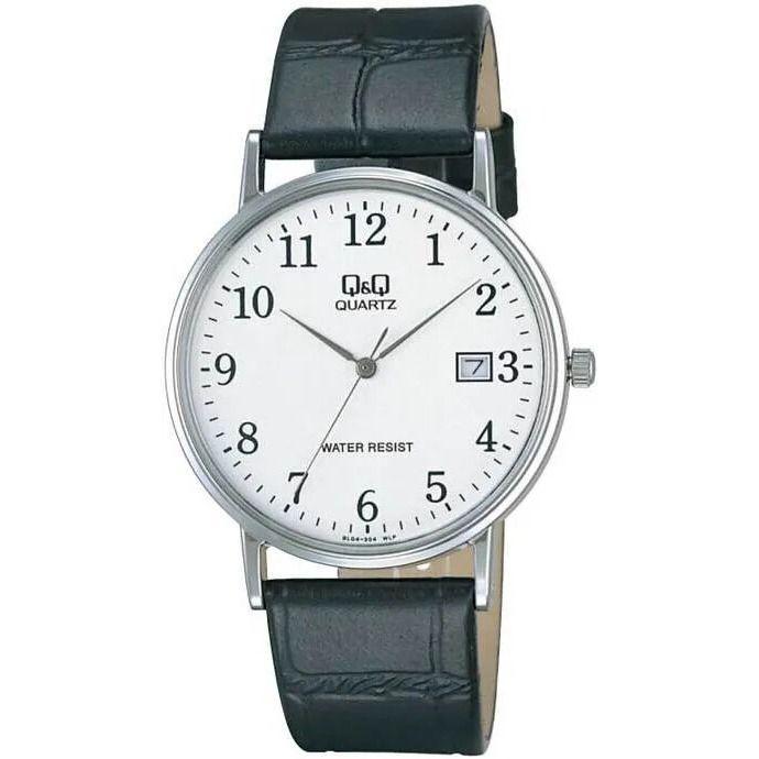 Reloj Q&Q BL04J304Y Hombre Análogo Cuero-0