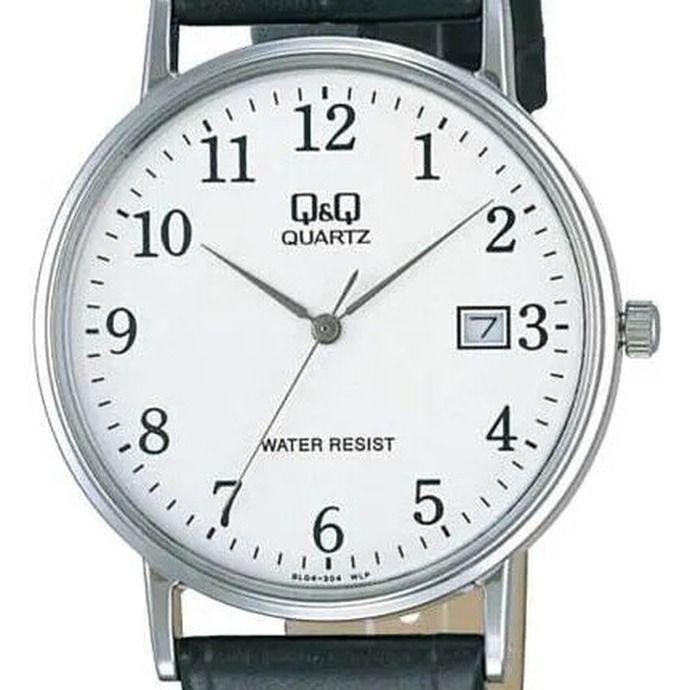 Reloj Q&Q BL04J304Y Hombre Análogo Cuero-1