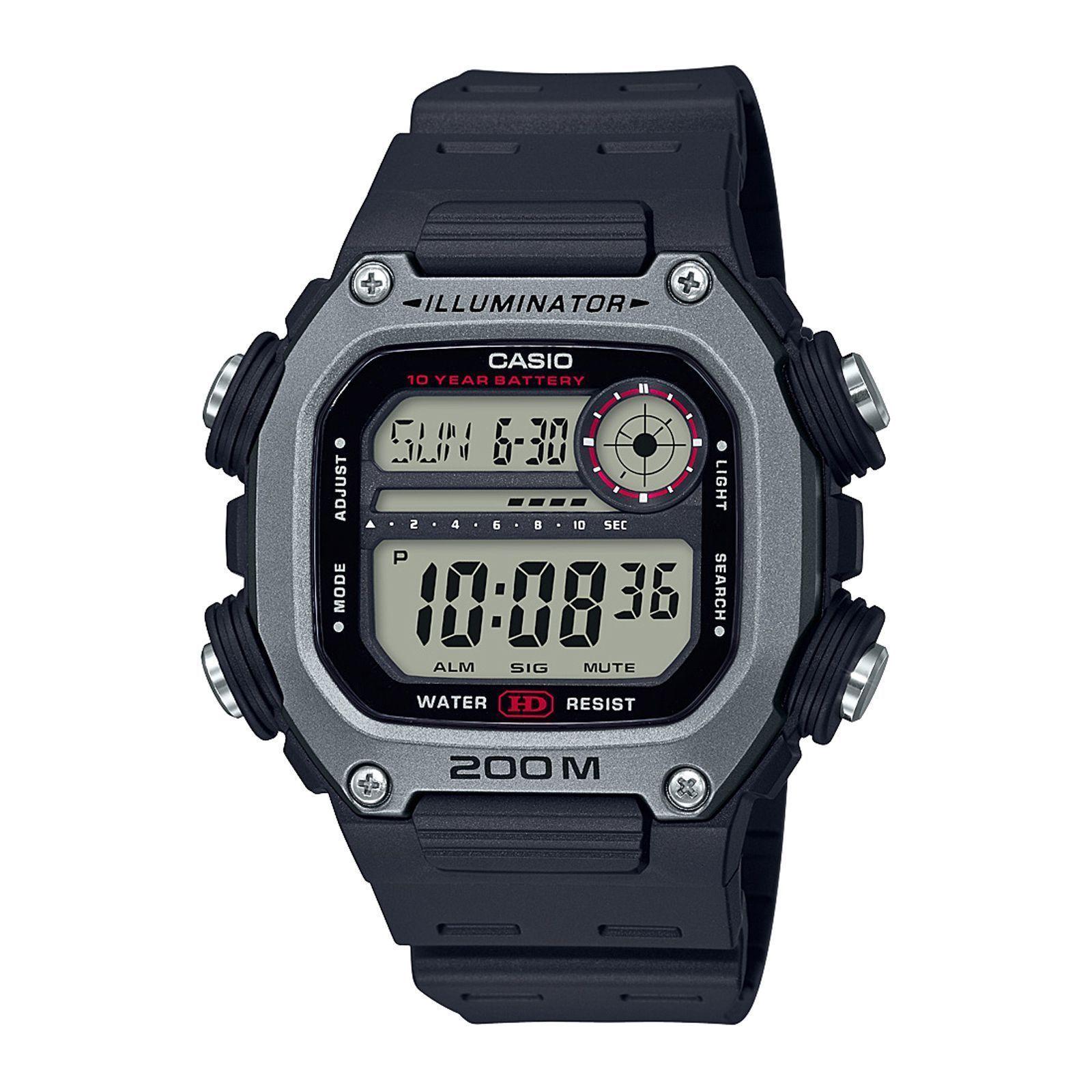 Reloj G-Shock DW-291H-1A DW291H1A Hombre Digital Resina Deportivo-0