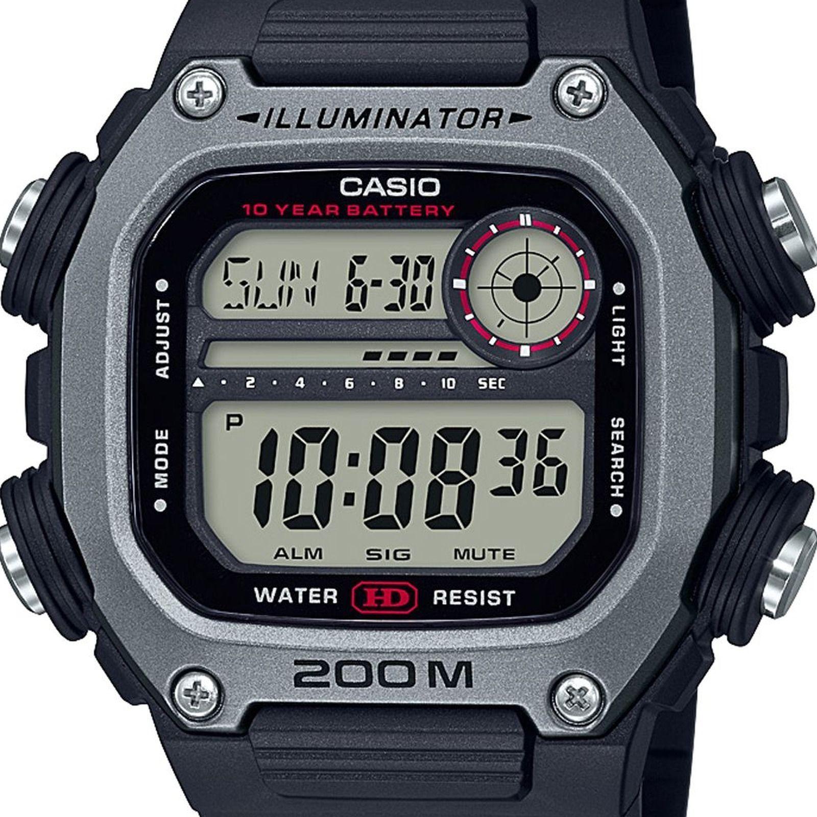 Reloj G-Shock DW-291H-1A DW291H1A Hombre Digital Resina Deportivo-1