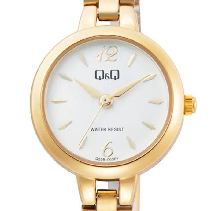 Reloj Q&Q Q55B-003PY Q55B003PY Mujer Análogo Acero-1