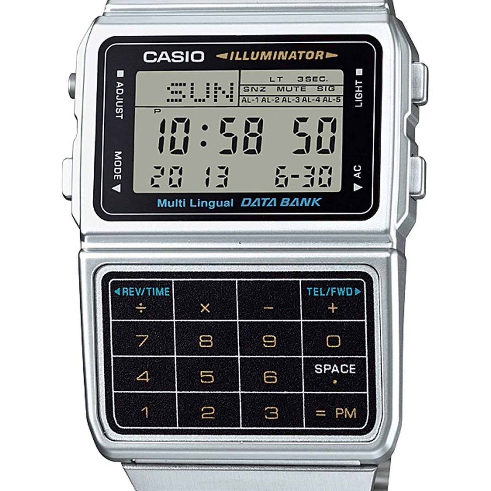 Reloj Casio DBC-611-1D DATA BANK-1