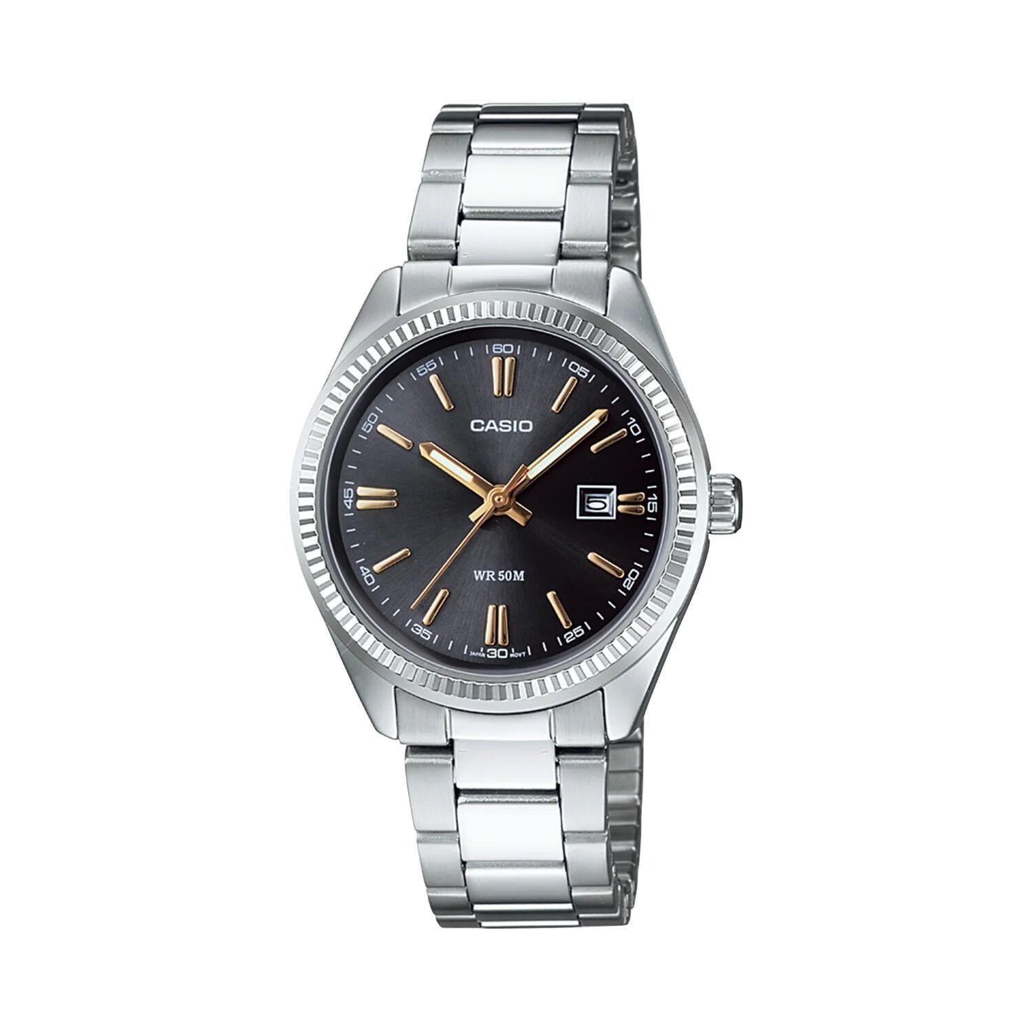Reloj Casio LTP-1302D-1A2 LTP1302D1A2 Mujer Análogo-0