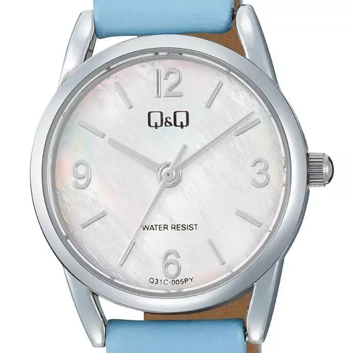 Reloj Q&Q Q31C-005PY Q31C005PY Mujer Análogo Cuero-1