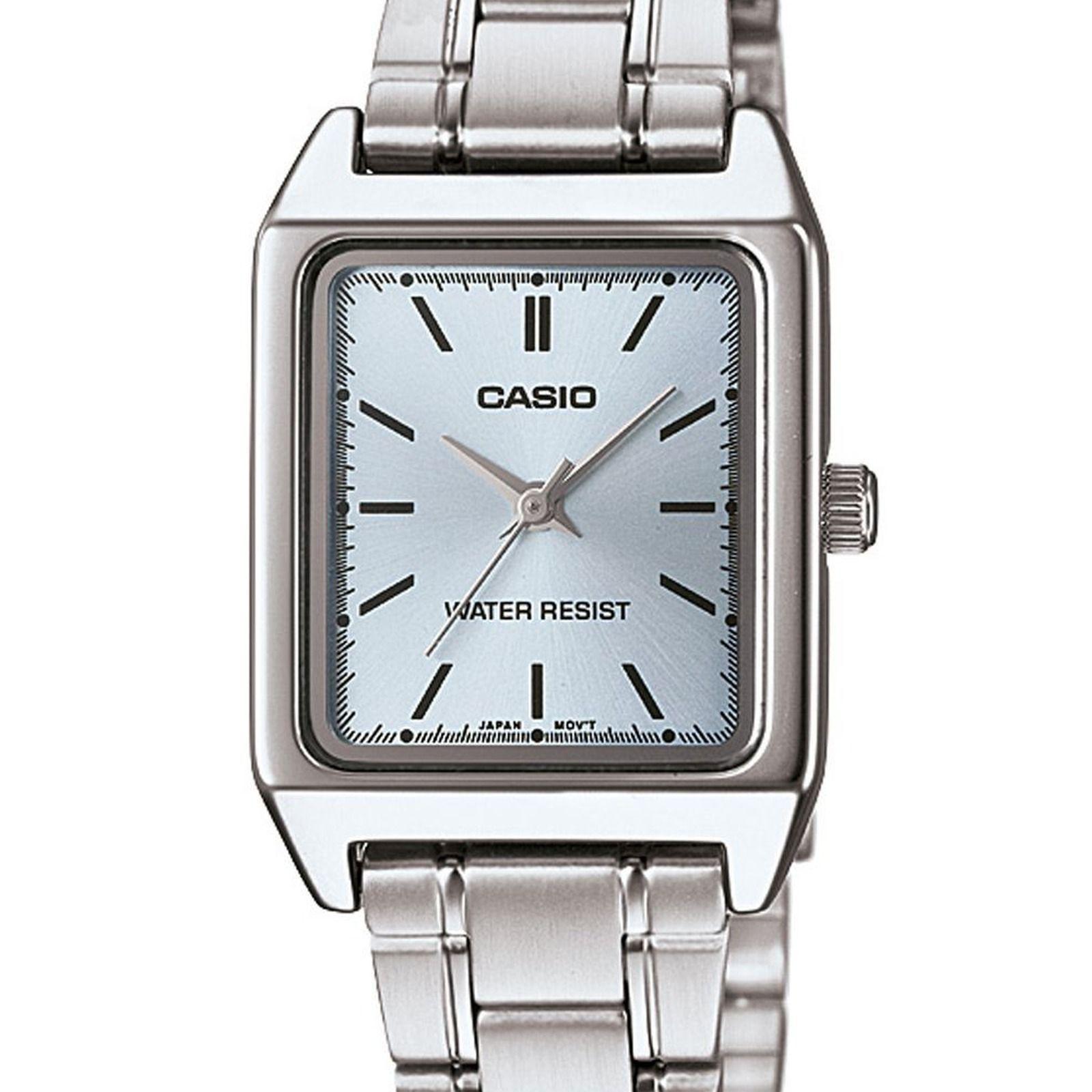 Reloj Casio LTP-V007D-2E LTPV007D2E Mujer Análogo Acero-1