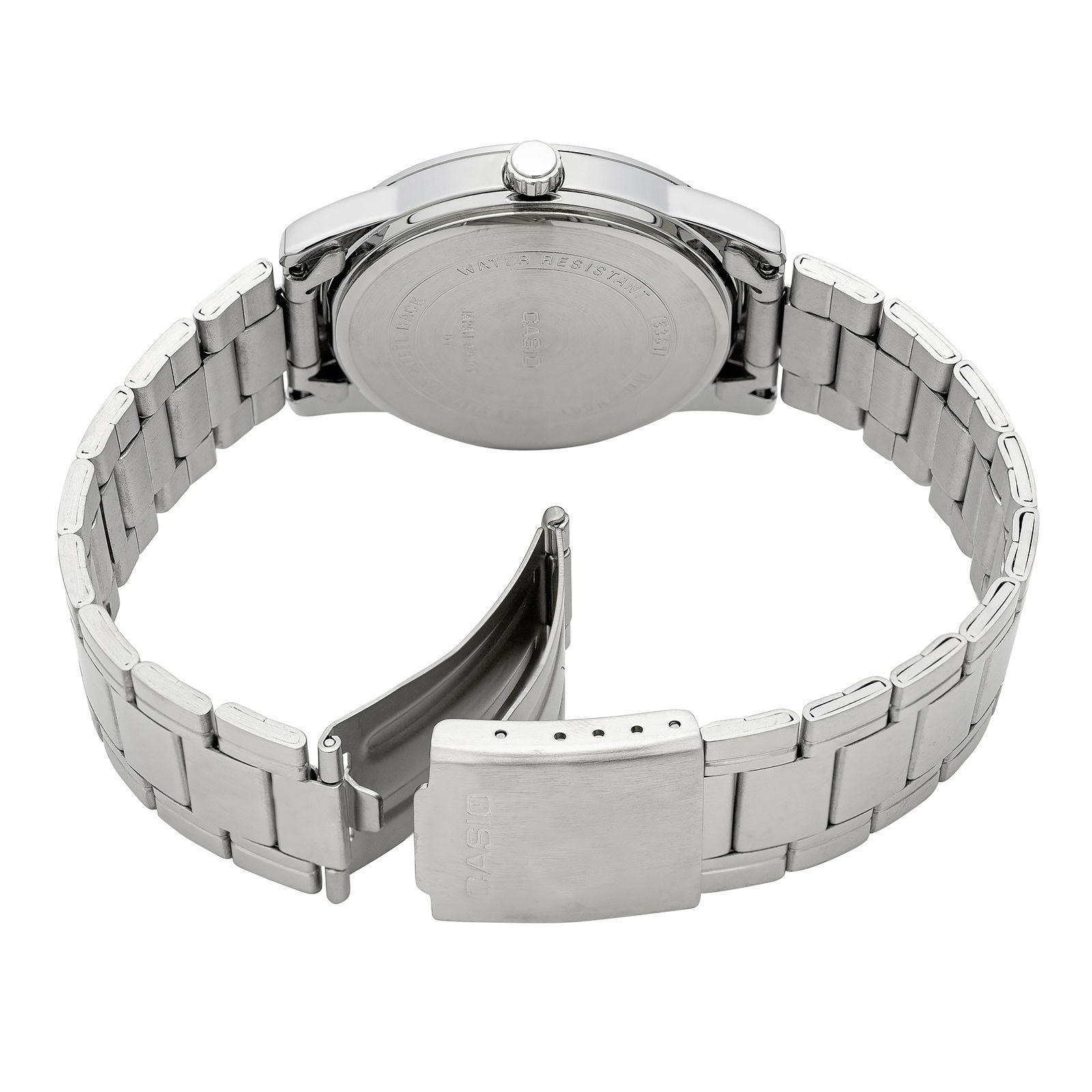 Reloj Casio MTP-V001D-1B MTPV001D1B Hombre Análogo Acero Clásico-2