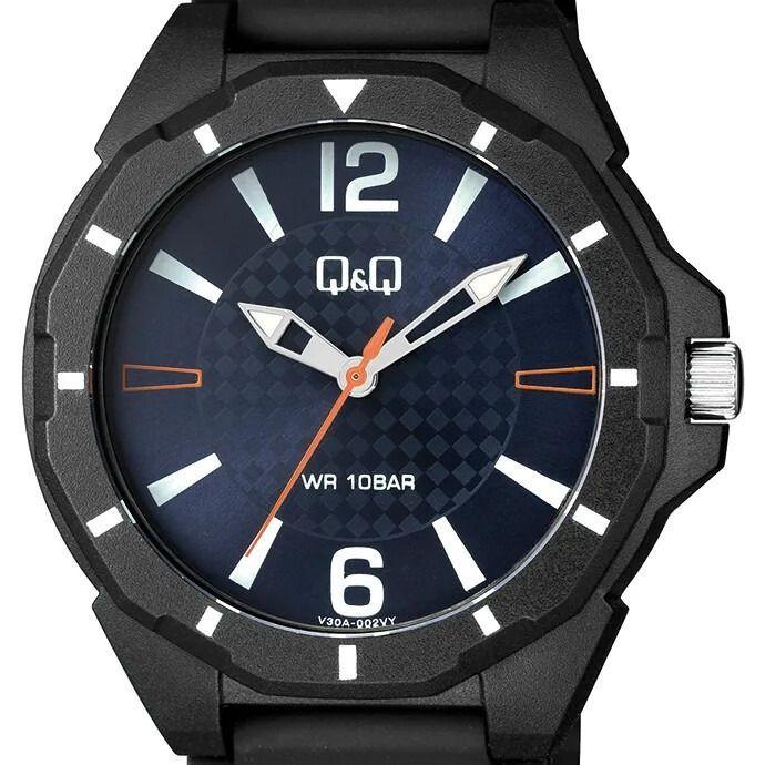 Reloj Q&Q V30A-002VY V30A002VY Hombre Análogo Resina-1