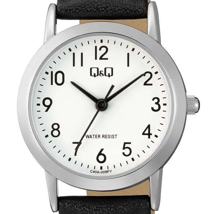 Reloj Q&Q C40A-009PY C40A009PY Mujer Análogo Cuero-1