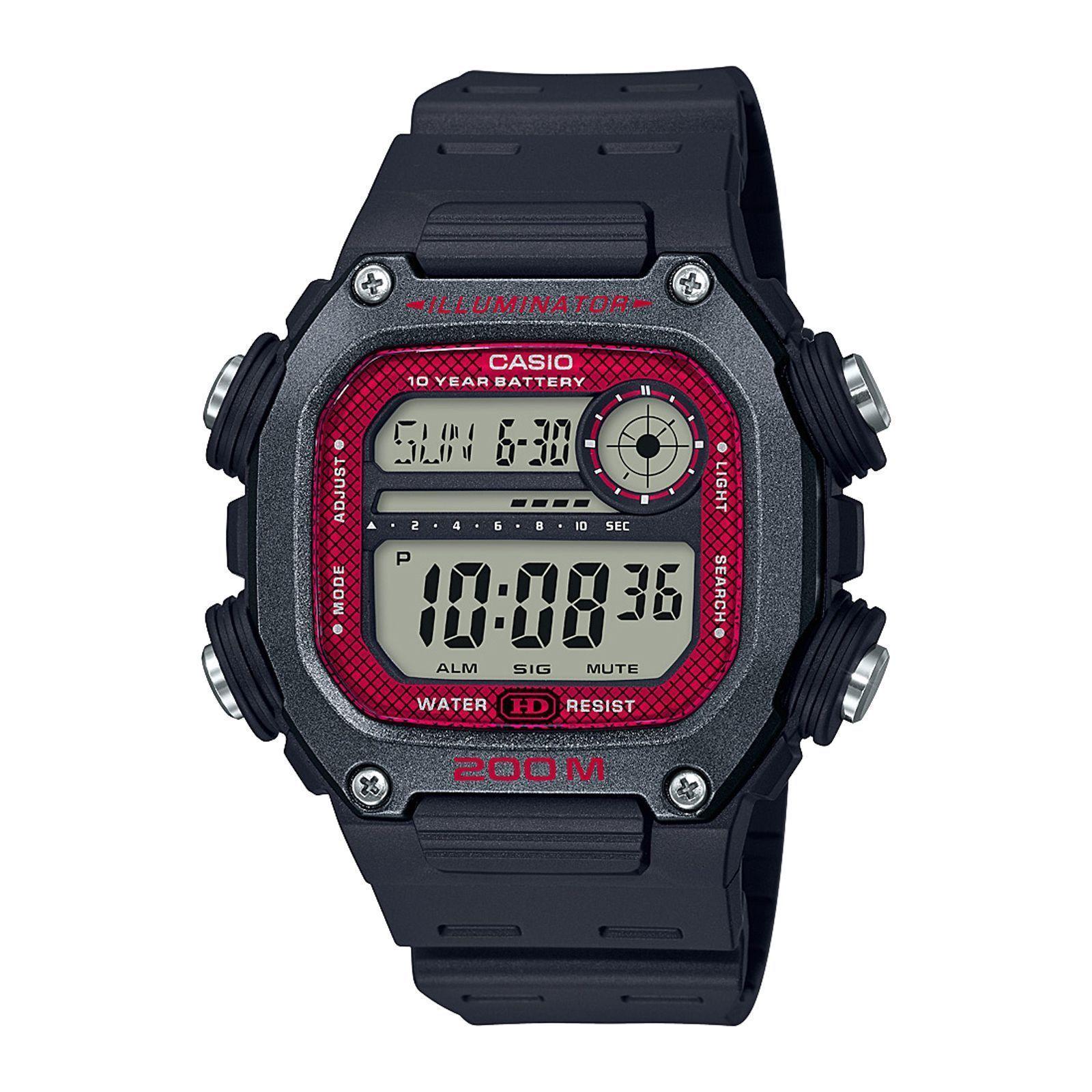 Reloj G-Shock DW-291H-1B DW291H1B Hombre Digital Resina Deportivo-0