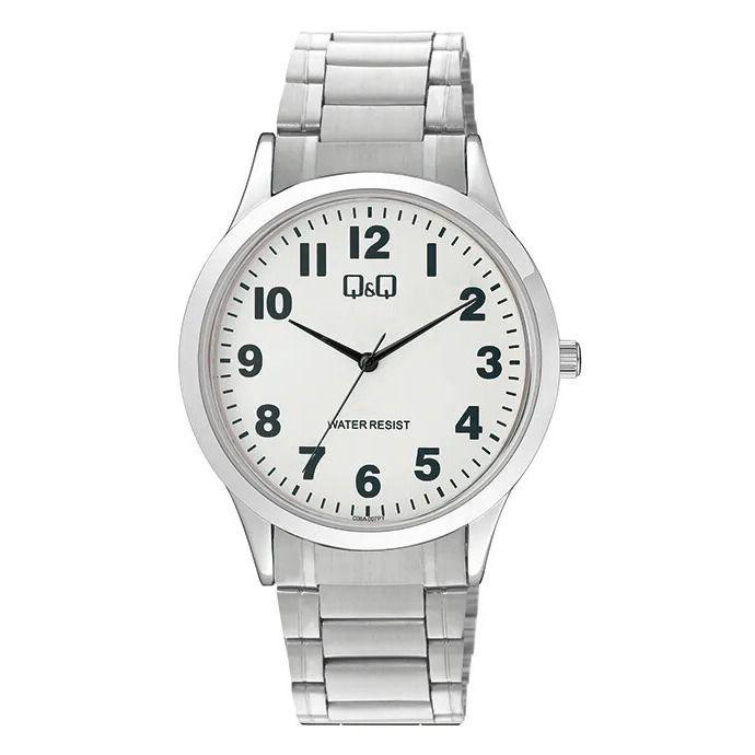 Reloj Q&Q C08A-007PY C08A007PY Hombre Análogo Acero-0