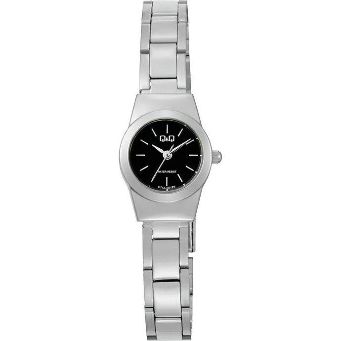 Reloj Q&Q C74A-001PY C74A001PY Mujer Análogo Acero-0