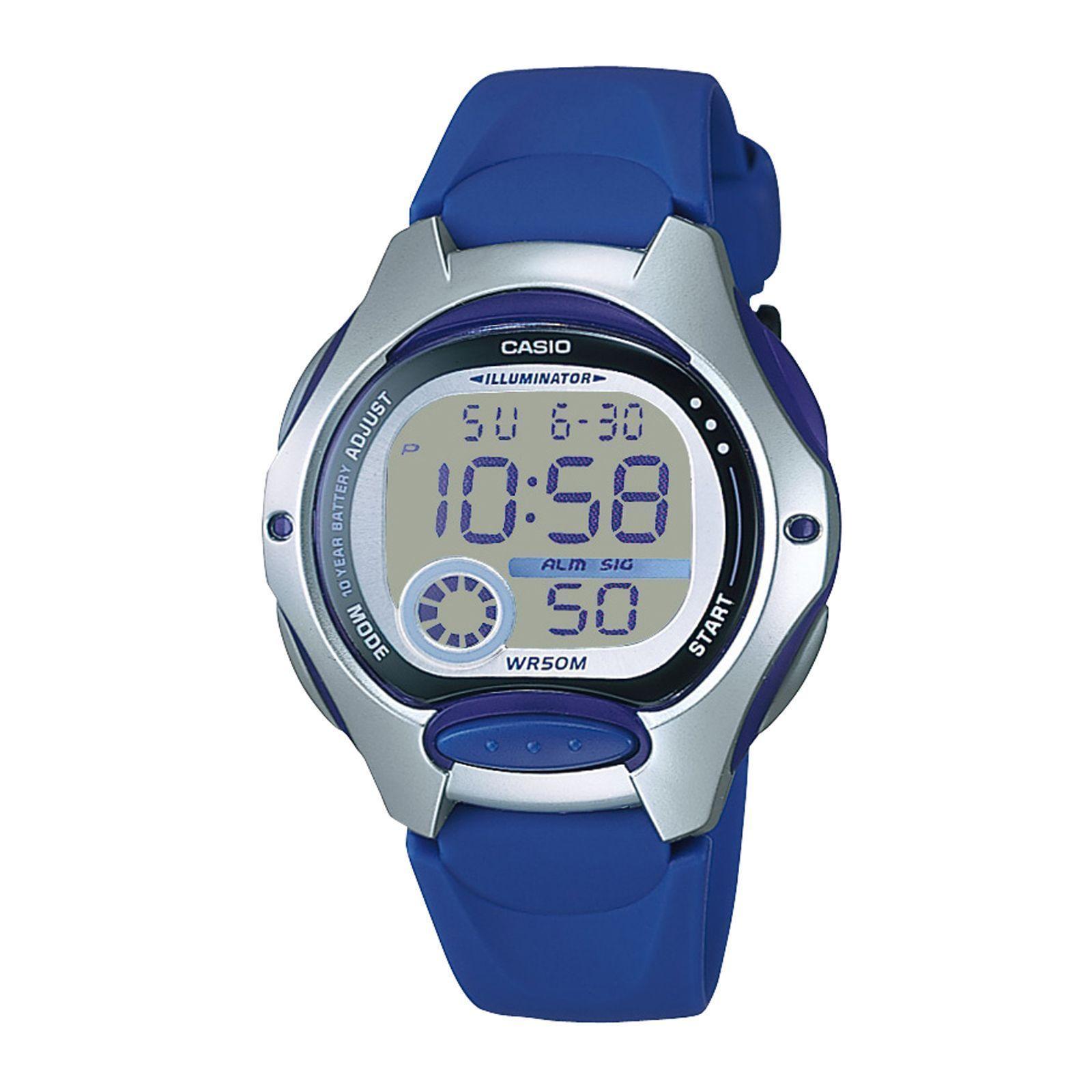 Reloj Casio LW-200-2A LW2002A Vintage Mujer Digital Resina-0