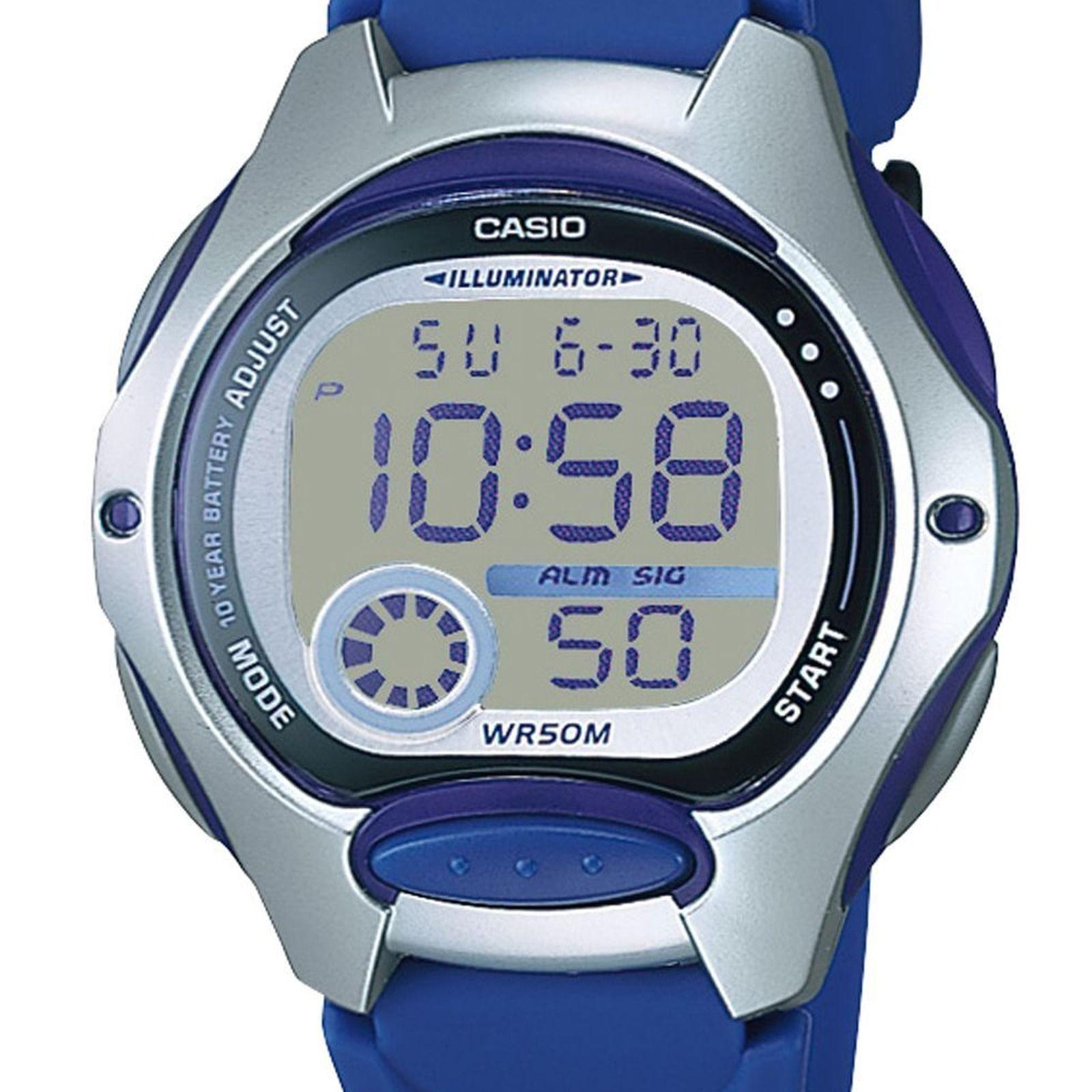 Reloj Casio LW-200-2A LW2002A Vintage Mujer Digital Resina-1