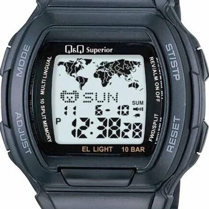 Reloj Q&Q MMW3P101Y Hombre Digital Resina-1