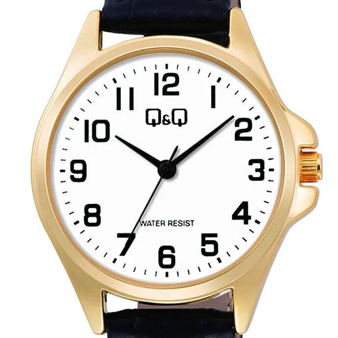 Reloj Q&Q C37A-012PY C37A012PY Mujer Análogo Cuero-1