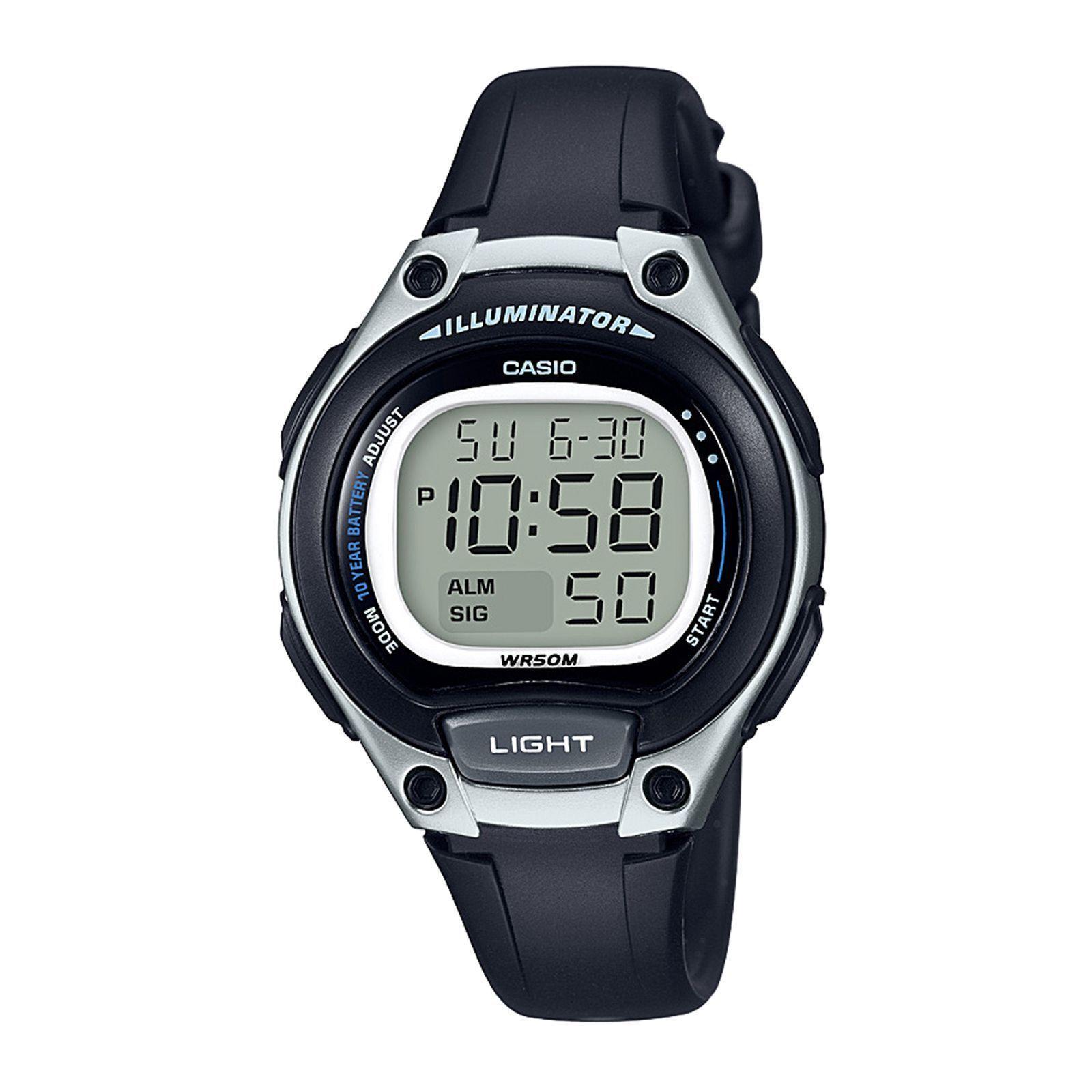 Reloj Casio LW-203-1A LW2031A Mujer Digital Resina Deportivo-0