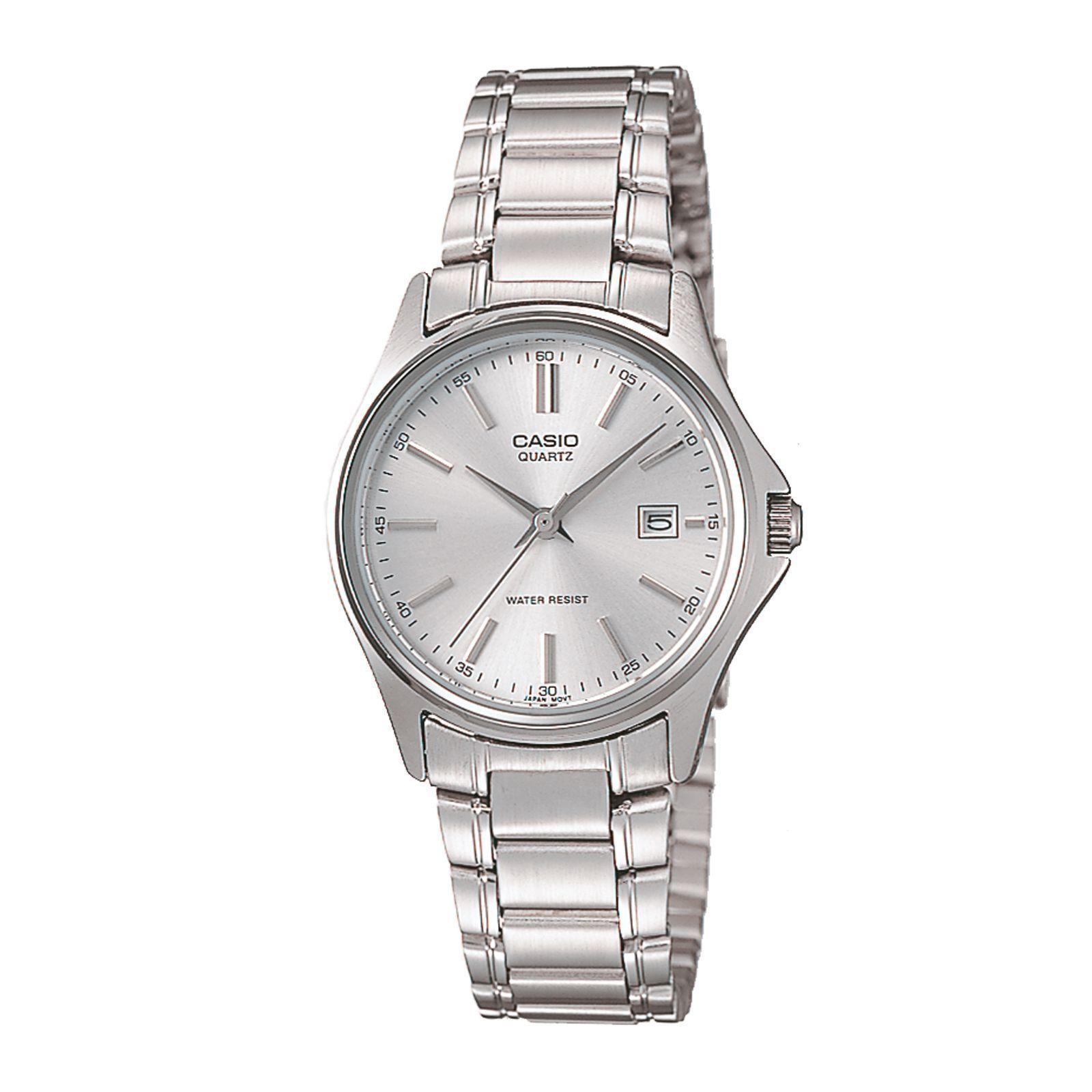 Reloj Casio LTP-1183A-7A LTP1183A7A Mujer Análogo Acero Clásico-0