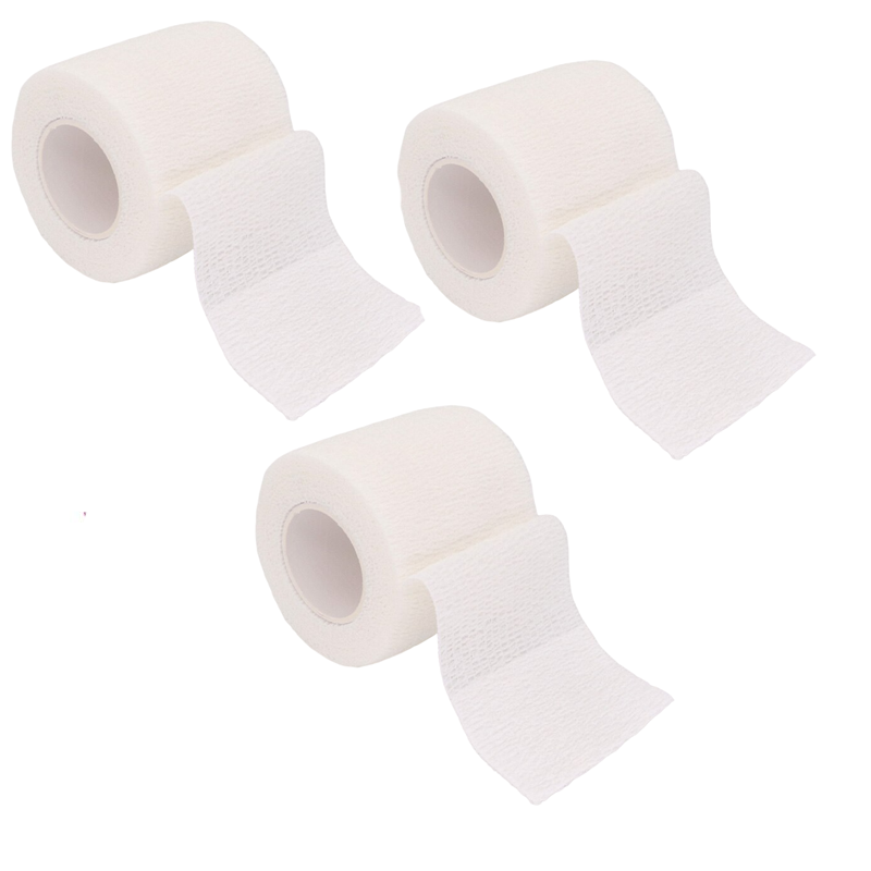 Pack 3 Vendas Autoadherente Compatible Coban 7,5 cm x 4,5 mt Diferentes Colores-0